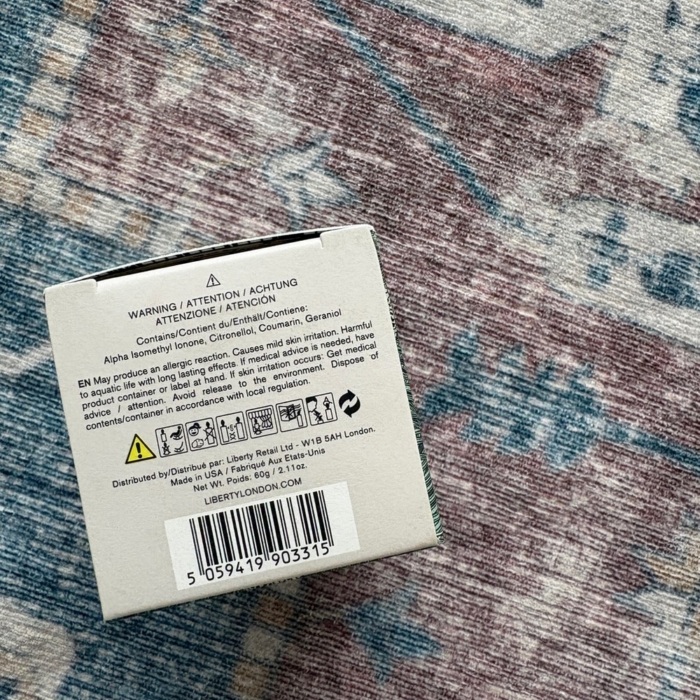 HERA Scented Candle by Liberty of London, 60g - Picture 7 of 7